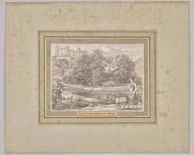 Tuesday. Bergveste Salzburg from the Midday Side — Ferdinand Olivier