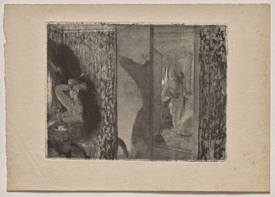 Actresses in Their Dressing Rooms — Edgar Degas