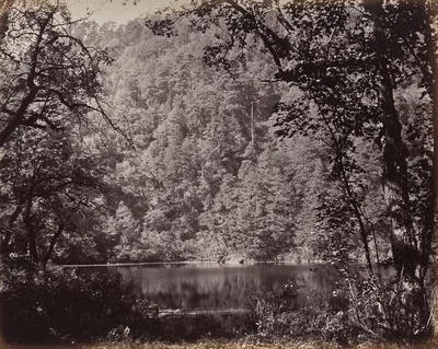 The Upper Himmalayahs. The Dodee Tal in Lake — Samuel Bourne