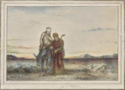 The Good Samaritan — Gustave Moreau