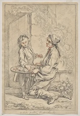 Pastries, Talmouses, All Hot — François Boucher