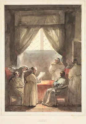 The Monks — François Marius Granet