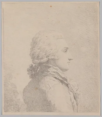 Profile Portrait of a Man — Louis Rolland Trinquesse