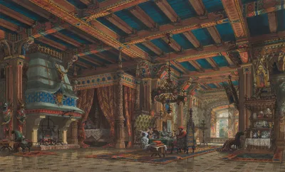 Château Interior — V. Germain