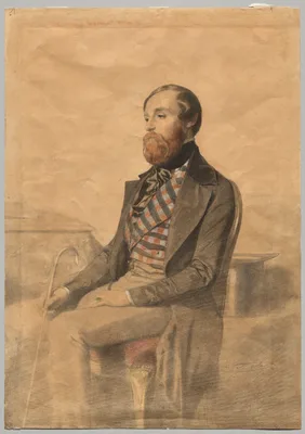 Portrait of Alfred de Musset (1810-1857) — Alexandre Bida