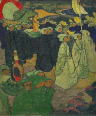 Procession or Pardon at Perros-Guirec — Maurice Denis