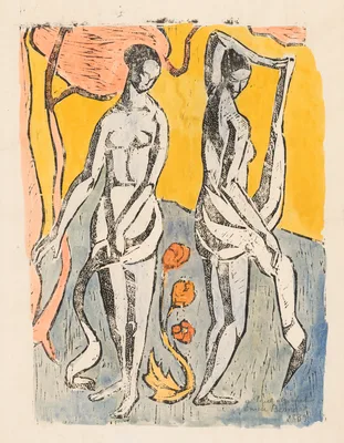 The Nymphs — Émile Bernard