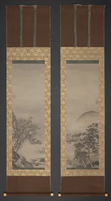 Landscapes with Figures — Shūgetsu Tōkan