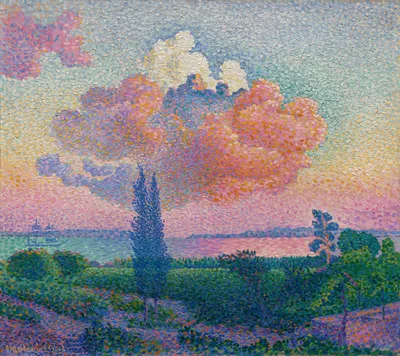 The Pink Cloud — Henri-Edmond Cross