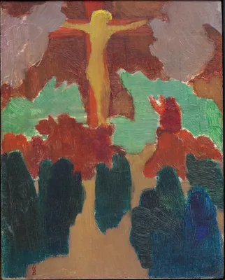 The Orange Christ — Maurice Denis