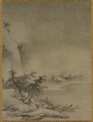 Chinese Servant Walking in the Rain — Gakuō Zōkyū