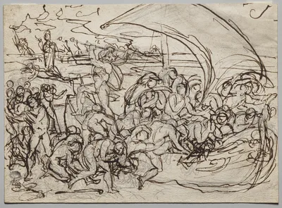 Charon and the Souls of the Dead — Jean-Baptiste Carpeaux