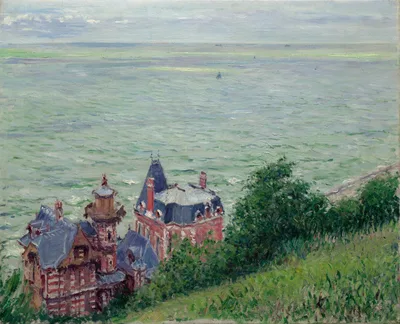 Villas at Trouville — Gustave Caillebotte