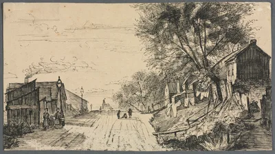 Spring Street, Cleveland — Otto Henry Bacher