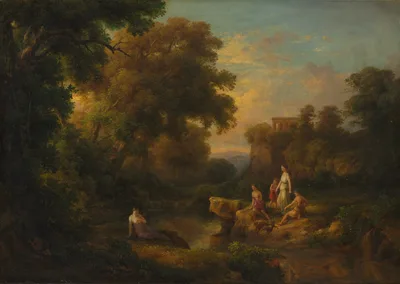 Diana and Her Nymphs — Károly Markó