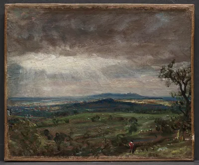 Hampstead Heath, Looking Toward Harrow — John Constable