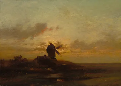 The Windmill — Jules Dupré