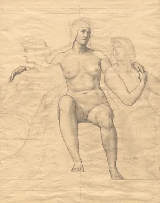 Allegorical Female Figures — Kenyon Cox