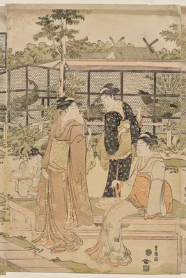 The Shika Teahouse — Utagawa Toyokuni I