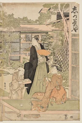 The Shika Teahouse — Utagawa Toyokuni I