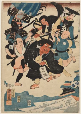 The Strange Occurrence of Ukiyo Matahei and his Famous Paintings — Kuniyoshi Utagawa