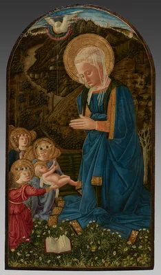 Virgin and Child with Angels — Filippo Lippi