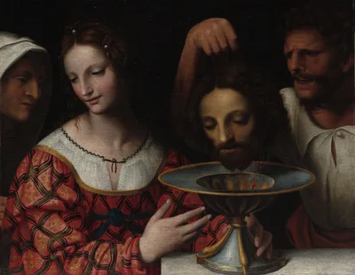 Salome with the Head of Saint John the Baptist — Bernardino Luini