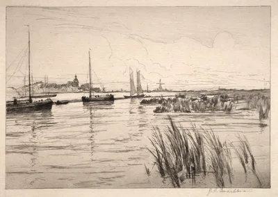 Holland Dykes — John Henry Twachtman