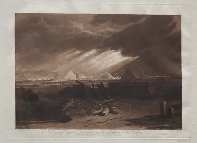 Liber Studiorum:  The Fifth Plague of Egypt — J. M. W. Turner