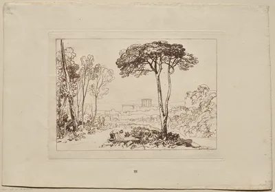 Liber Studiorum:  Scene in the Campagna — J. M. W. Turner