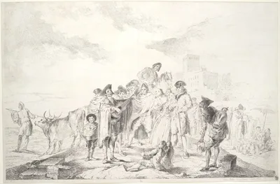 Blind Guitarist — Francisco Goya