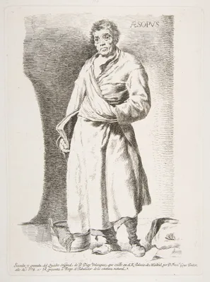 Aesop, after Velázquez — Velázquez (Diego Rodríguez de Silva y Velázquez) · Goya (Francisco de Goya y Lucientes)