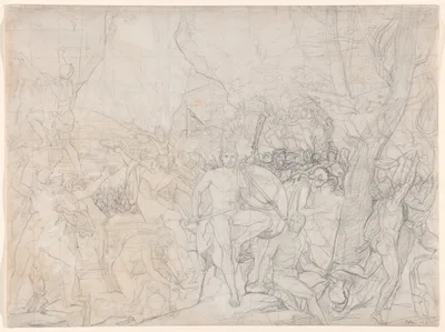 Leonidas at Thermopylae — Jacques-Louis David