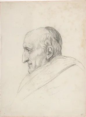 The Cardinal Pacca — Jacques-Louis David