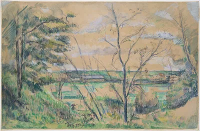 In the Oise Valley — Paul Cézanne