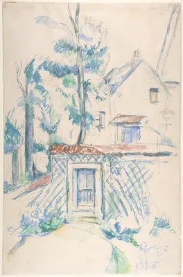 Entrance to a Garden — Paul Cézanne