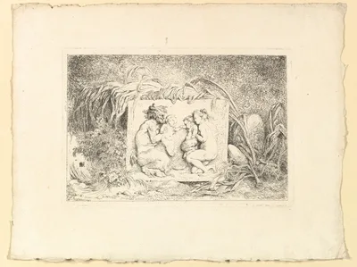 The Satyr's Family — Jean-Honoré Fragonard
