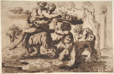 Bacchanal — Niccolo Pussino