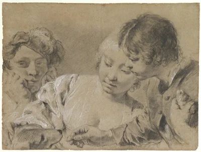 Feeding the Dog — Giovanni Battista Piazzetta