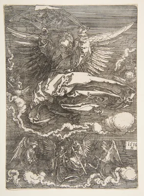 The Sudarium Displayed by an Angel — Albrecht Dürer