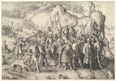 The Conversion of St. Paul — Lucas van Leyden