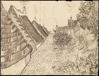 Street in Saintes-Maries-de-la-Mer — Vincent van Gogh