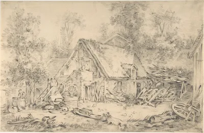 A Cottage — François Boucher