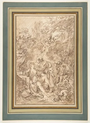 Vertumnus and Pomona — François Boucher