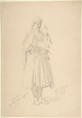 Arnaut Officer in Prayer — Jean-Léon Gérôme