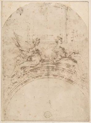 Seated Figures of Saint Ursula and Saint Cecilia — Gian Lorenzo Bernini