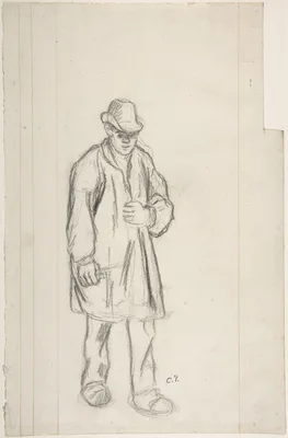Peasant — Camille Pissarro