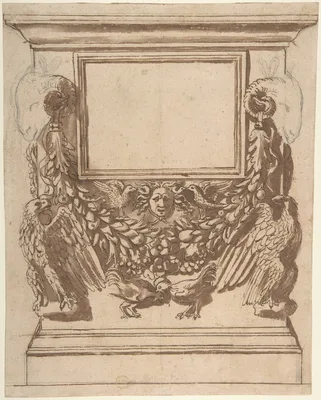 Cinerary Urn, after the Antique — Niccolo Pussino
