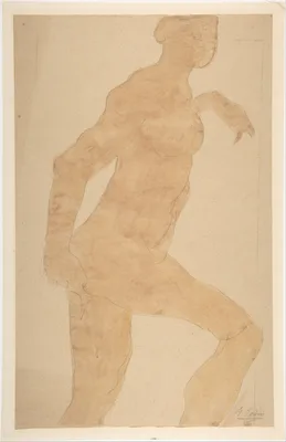 Standing Female Nude — Auguste Rodin