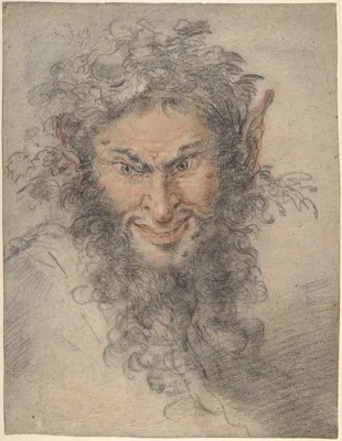 Head of a Satyr — Jean-Antoine Watteau